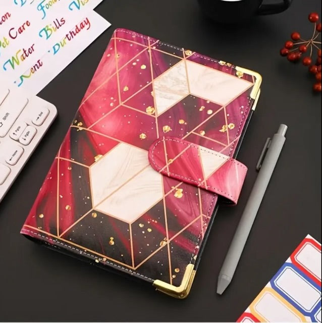 RED ROSE BUDGET BINDER