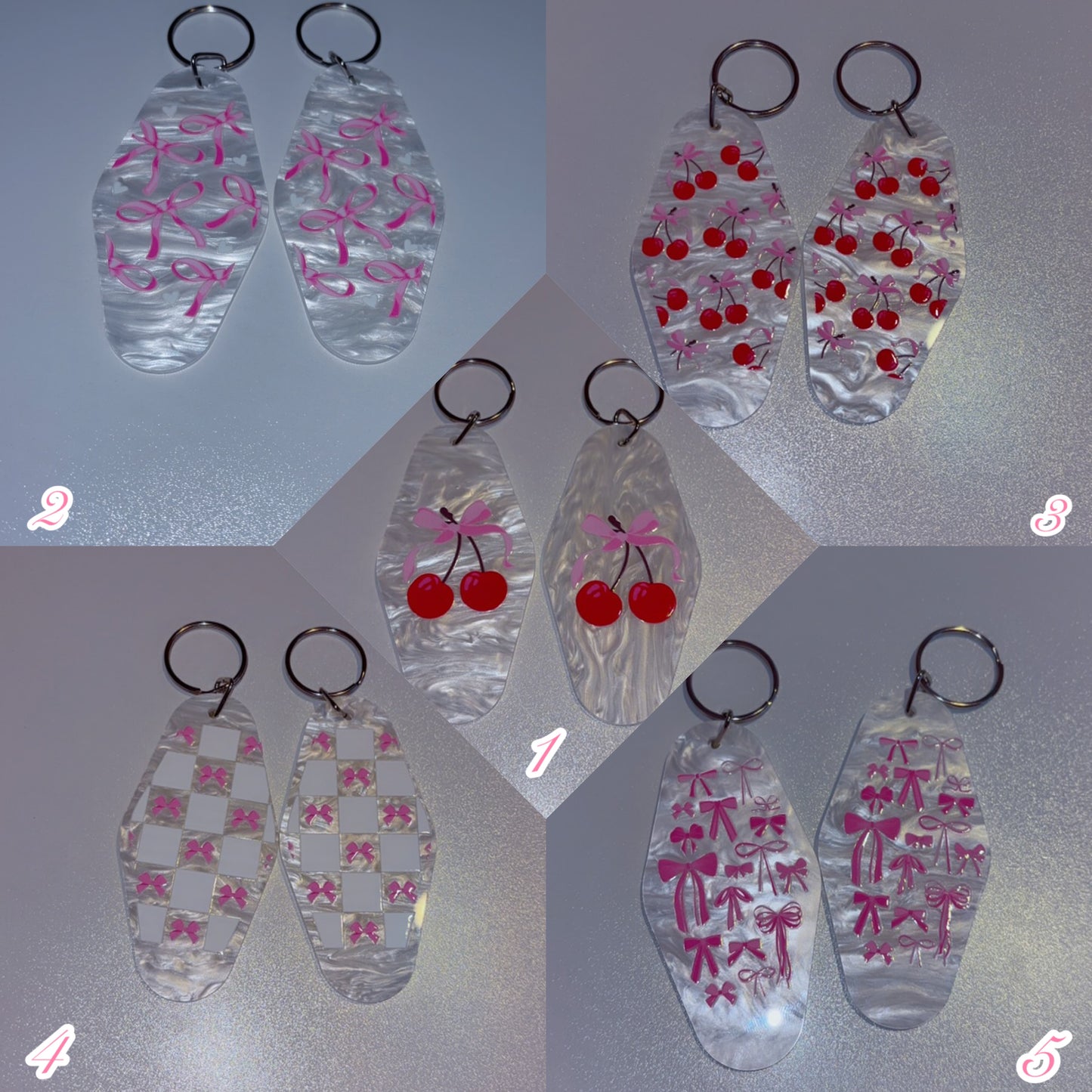 COQUETTE KEYCHAINS