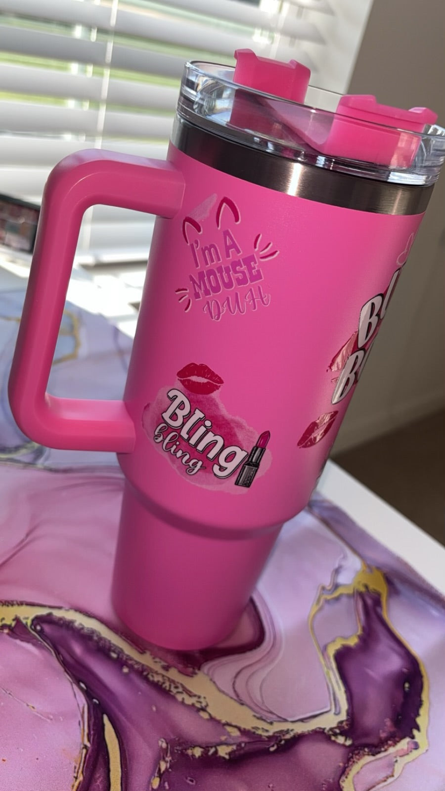BURN BOOK 40 OZ TUMBLER