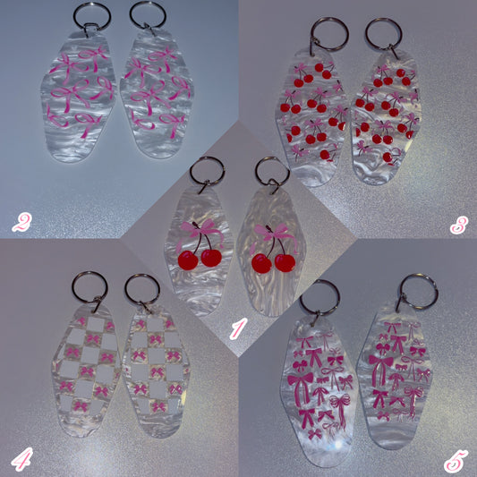 COQUETTE KEYCHAINS